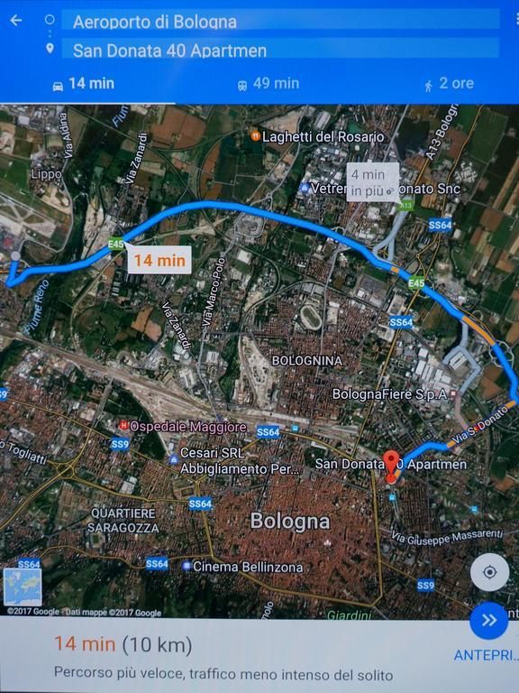 San Donato 40 Apartment Bologna Ngoại thất bức ảnh